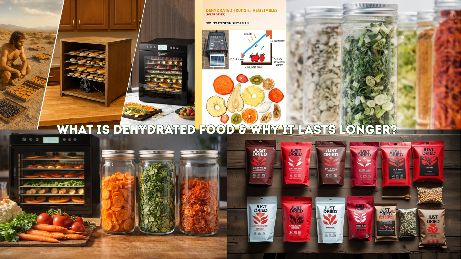 What Is Dehydrated Food And Why It Lasts Longer